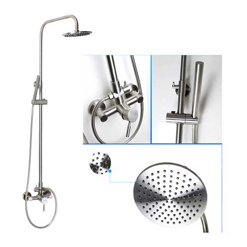 Stainless Steel Outdoor Shower Stainless Steel Faucet ABLinox