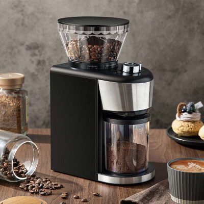 Stainless Steel Coffee Machine Coffee Grinder Parts 4