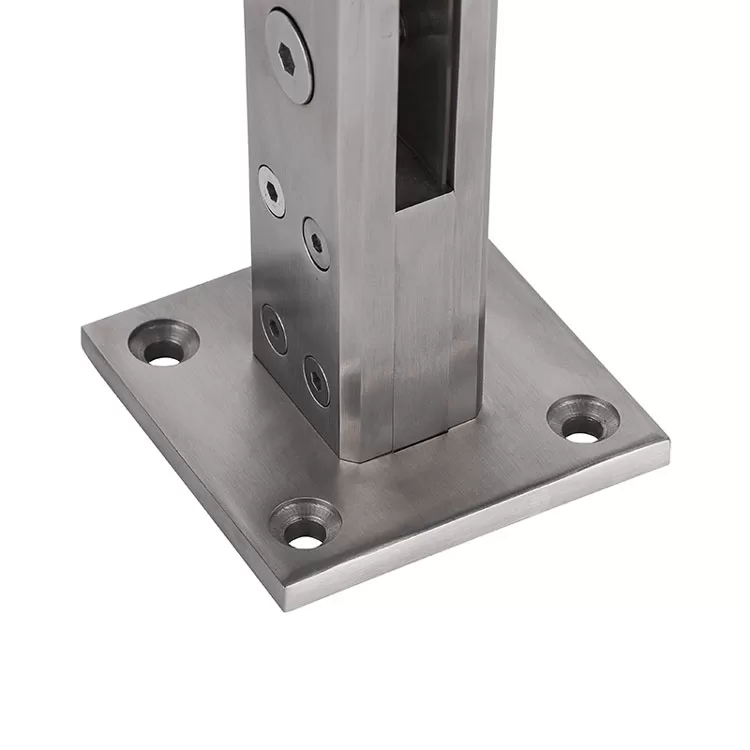 Stainless Steel Railing Glass Clamp 4