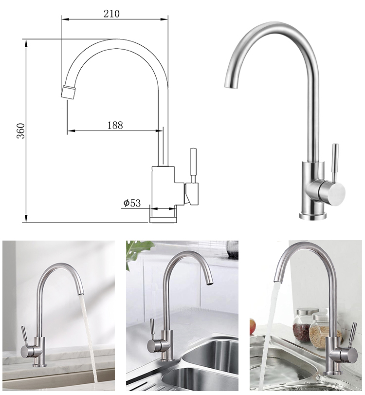316 Stainless Steel Faucet 10