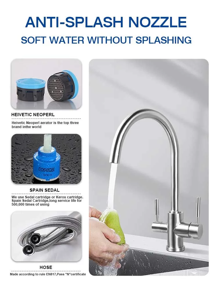 Drinking Water Faucet Stainless Steel 6
