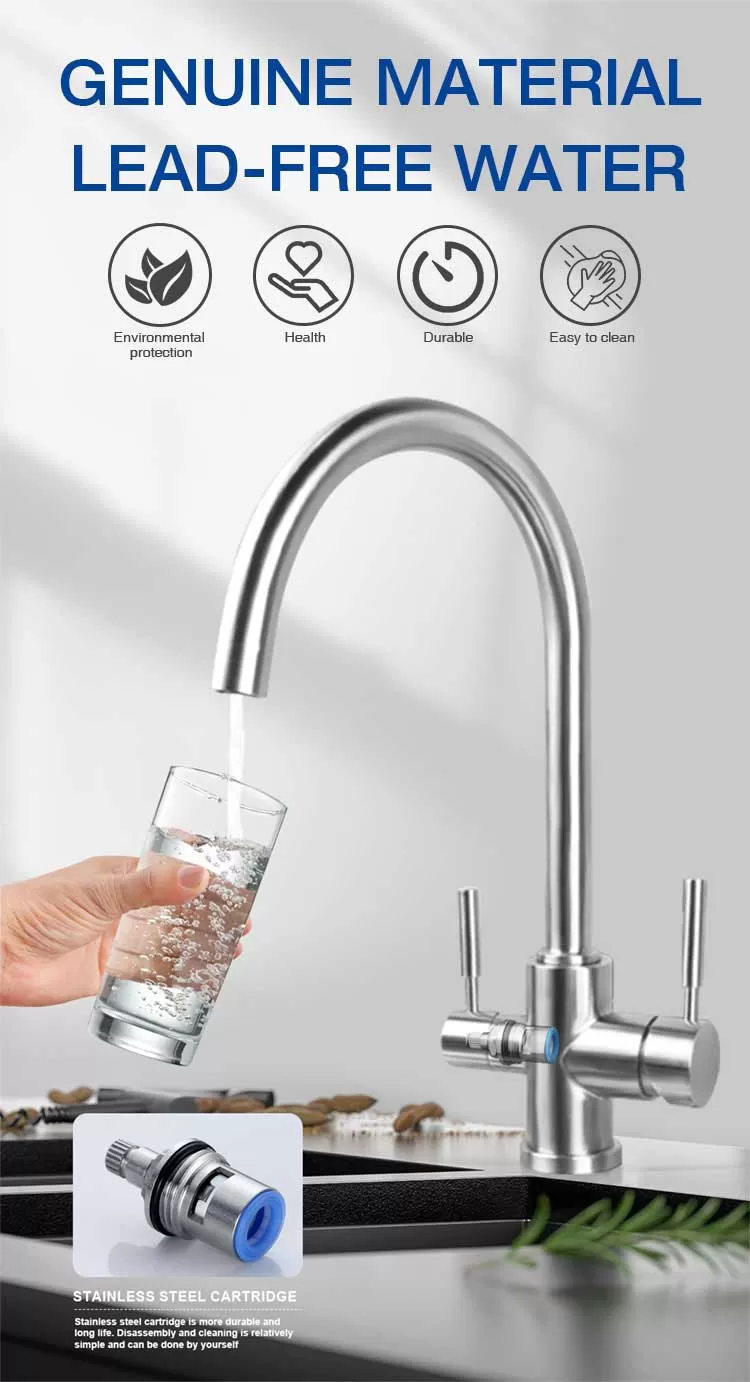 Drinking Water Faucet Stainless Steel 7